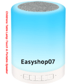 Childrens Table Lamp Touch & Portable Speaker