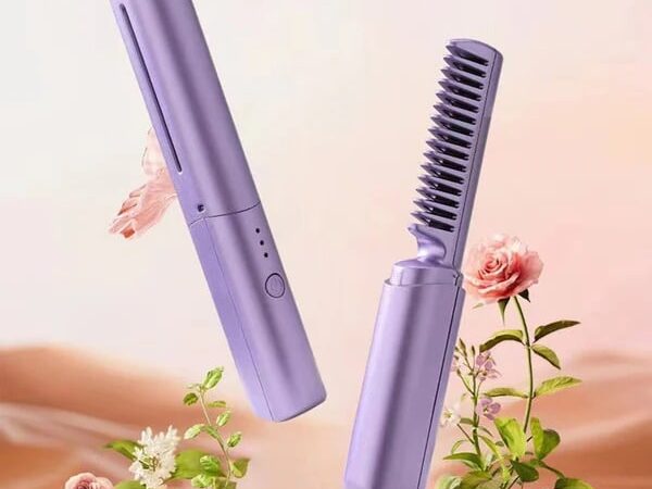 Rechargeable hair comb 2-in-1 (Random Color)