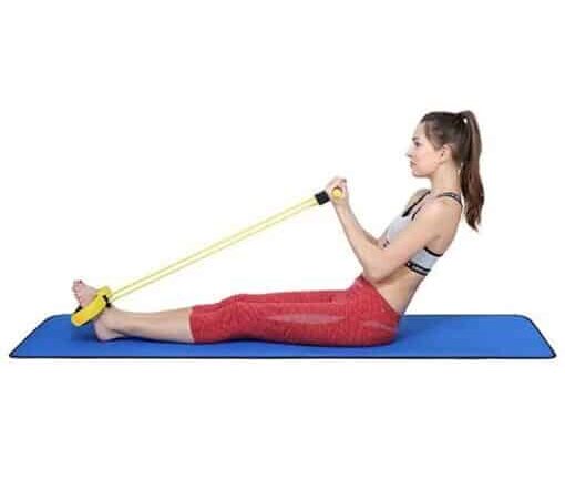 Rubber Pull Tummy Trimmer Abs Exerciser