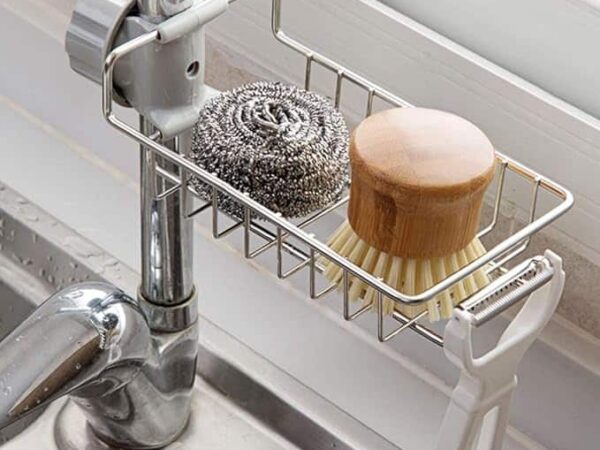 Kitchen shelf sink rack