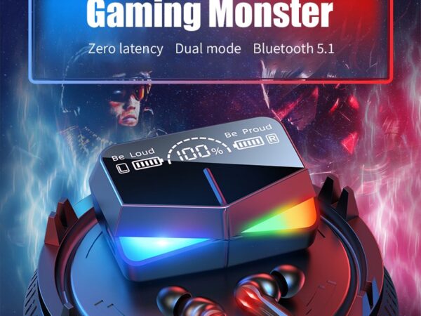 Wireless Bluetooth Gaming Earphones M28 with Low Latency
