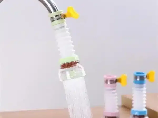 Shower Splash Fan Faucet Water-saving Filter Shower Water Rotating Spray