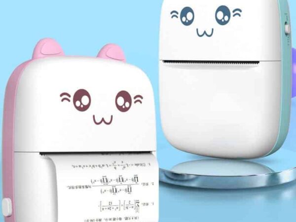 Portable Mini Printer Hot Printing Self-adhesive Thermal Inkless Wireless Printer