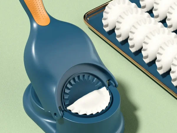 2-in-1 Dumpling Wrapper Tool Food Grade Manual Dumpling Wrapper Mold Labor-saving Baking Pastry Home Kitchen Gadget (random Color) (Lc)