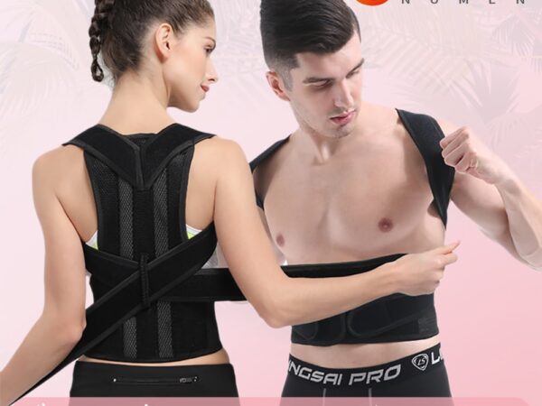 Back pain belt and support Posture Corrector Shoulder Support Belt Upper and Lower Back Pain Relief