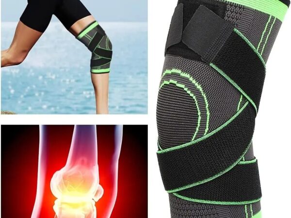 Knee Brace with Adjustable Strap Knee Support & Pain Relief for Sport Running